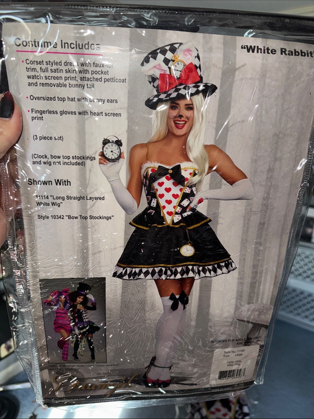 The White Rabbit/ Alice In Wonderland Costume
